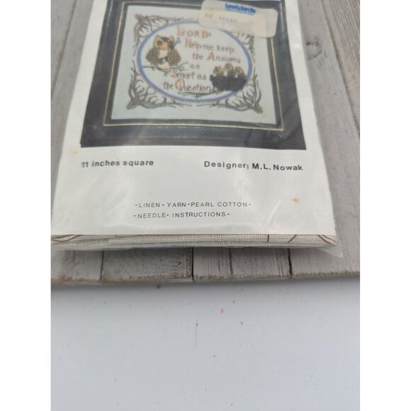 GNW Needleworks No 800 Every Father's Prayer Needle Point Kit 11" Square - Picture 3 of 5